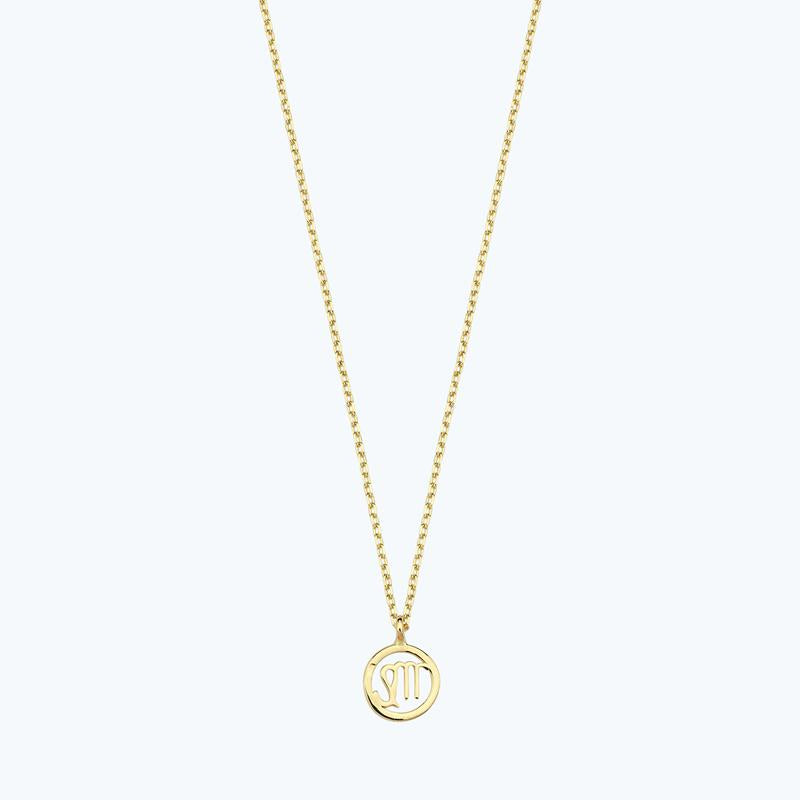 Collier Or Horoscope Vierge