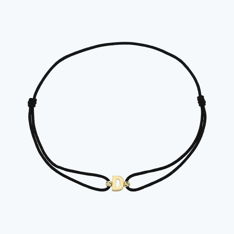Bracelet Or Lettre D