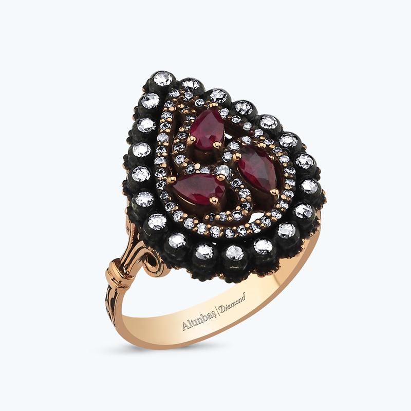 Rubin Tria Diamantring