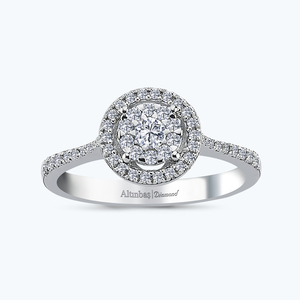 Cluster Diamond Ring