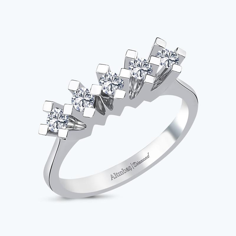 Bague Diamant Cinq Pierres