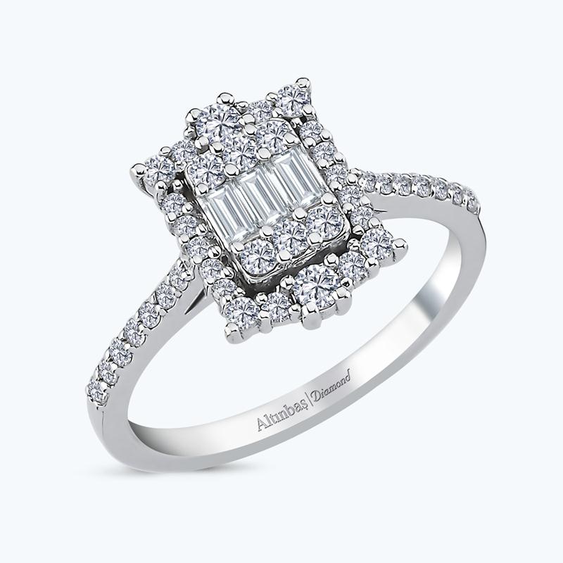 Baguette Diamantring