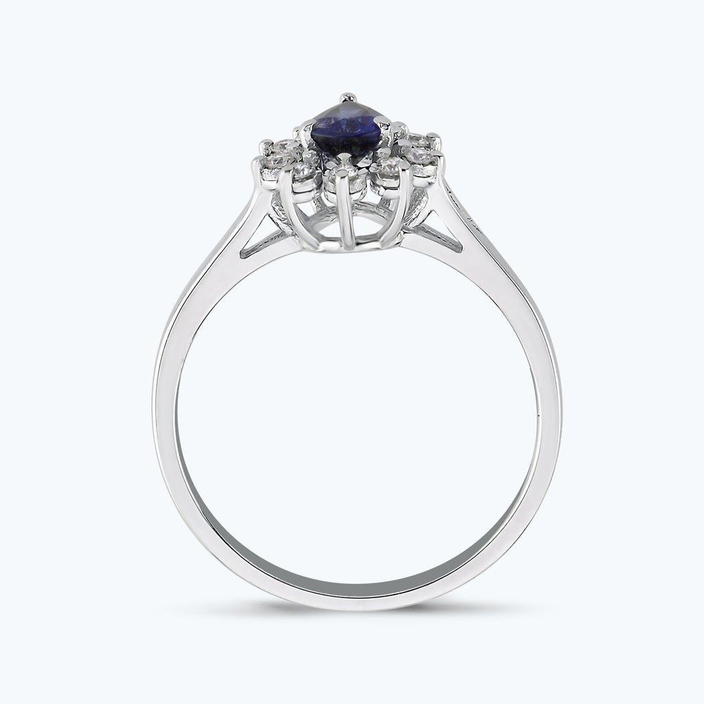 Bague Diamant Saphir