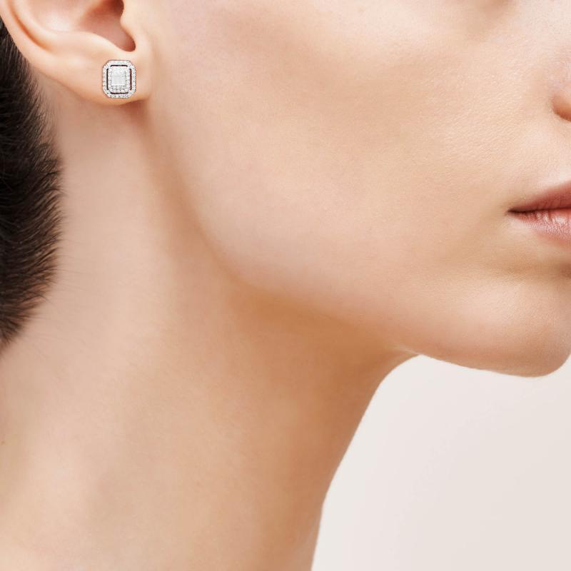 Boucles d'Oreilles Diamant