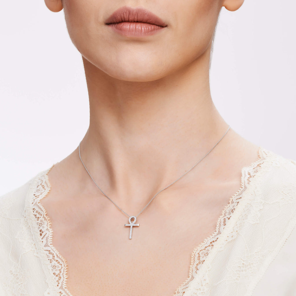 Ankh Diamantkette