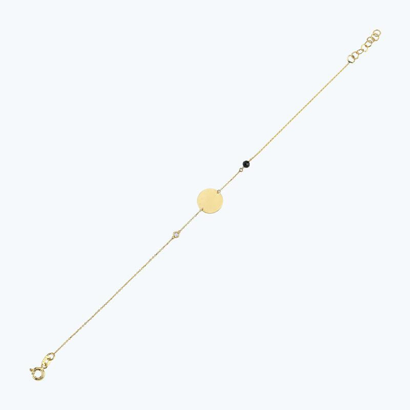 Spinell Stein Diamantarmband