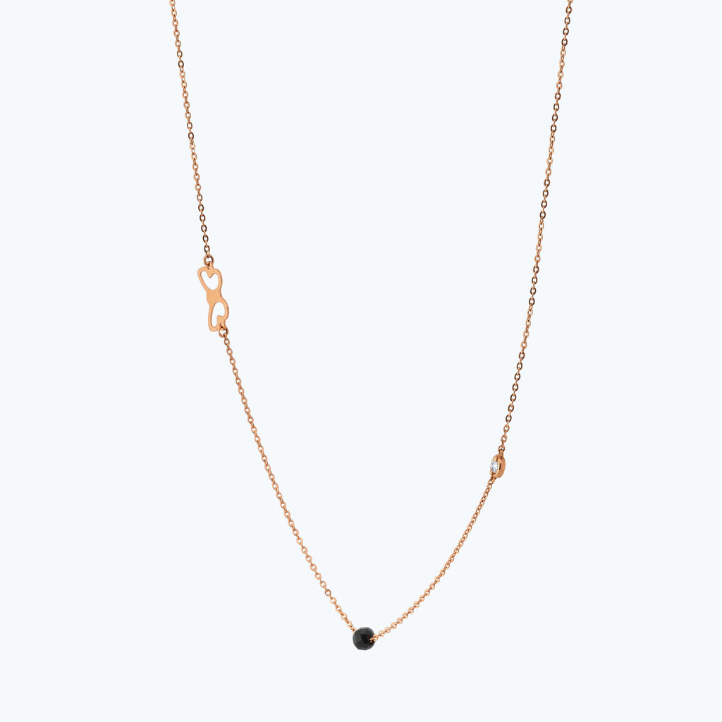 Schmetterling Diamantkette mit Spinell