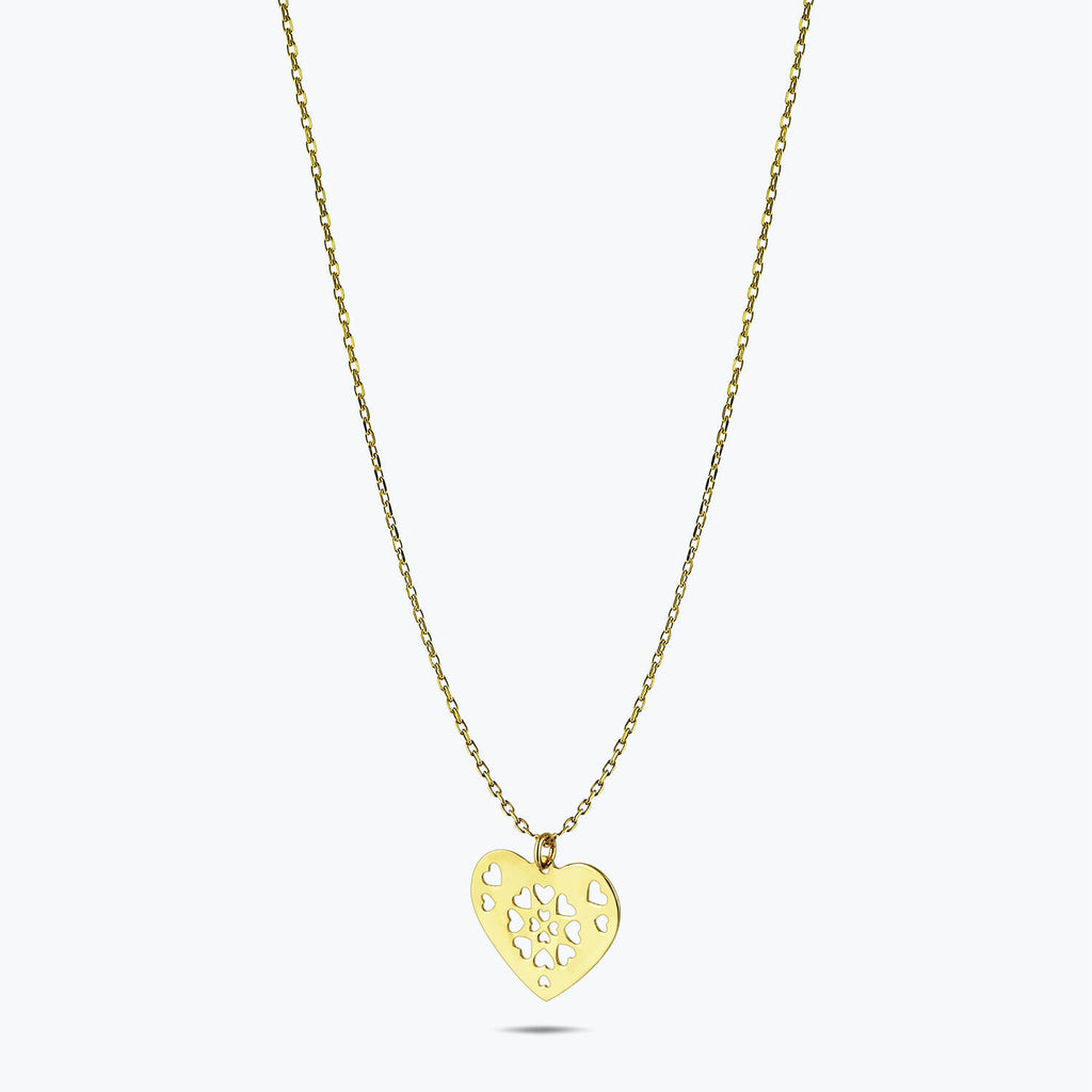 Heart Gold Necklace
