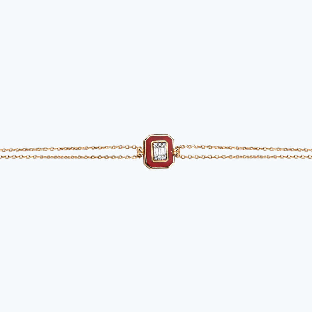 Baguette Diamantarmband 