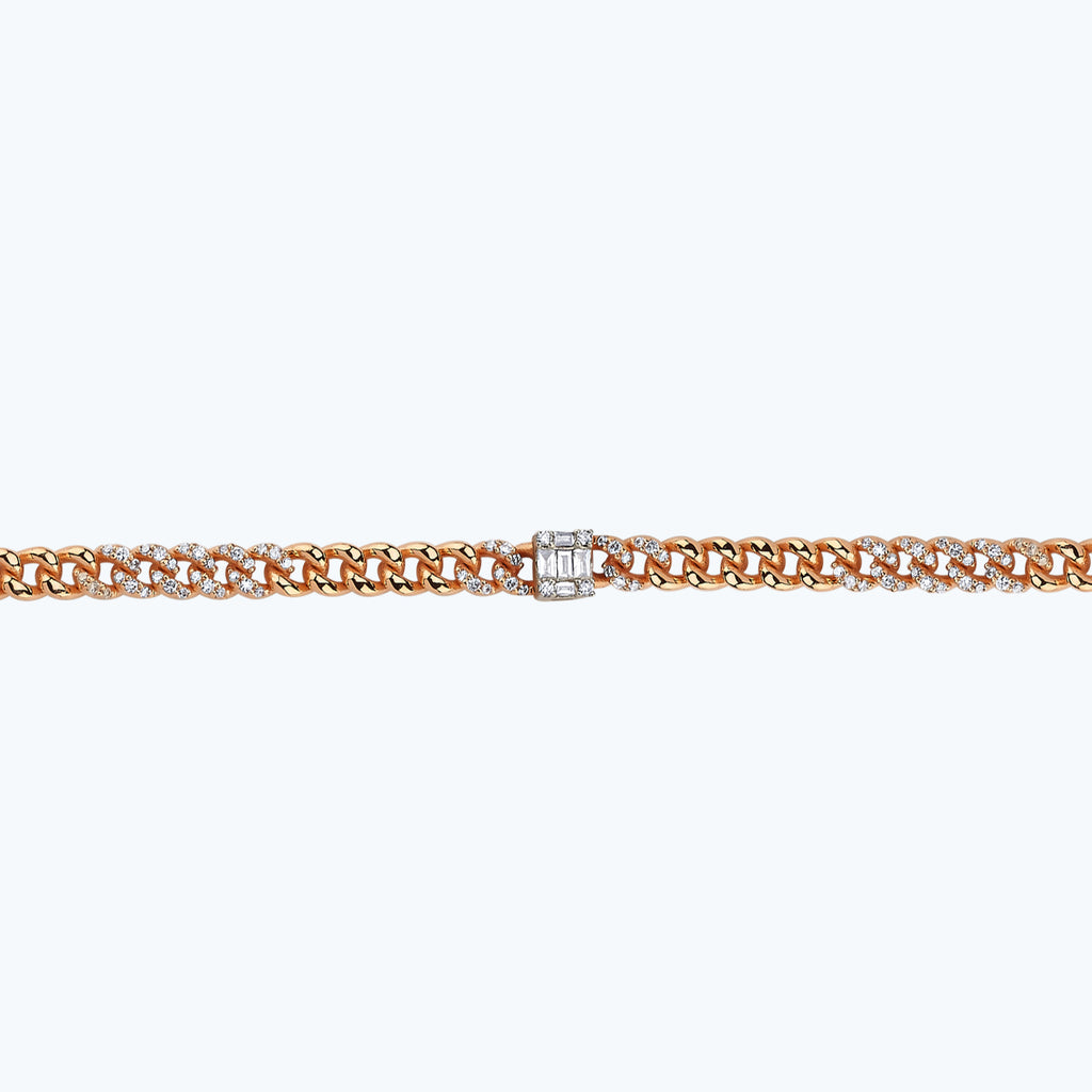 Baguette Diamond Bracelet