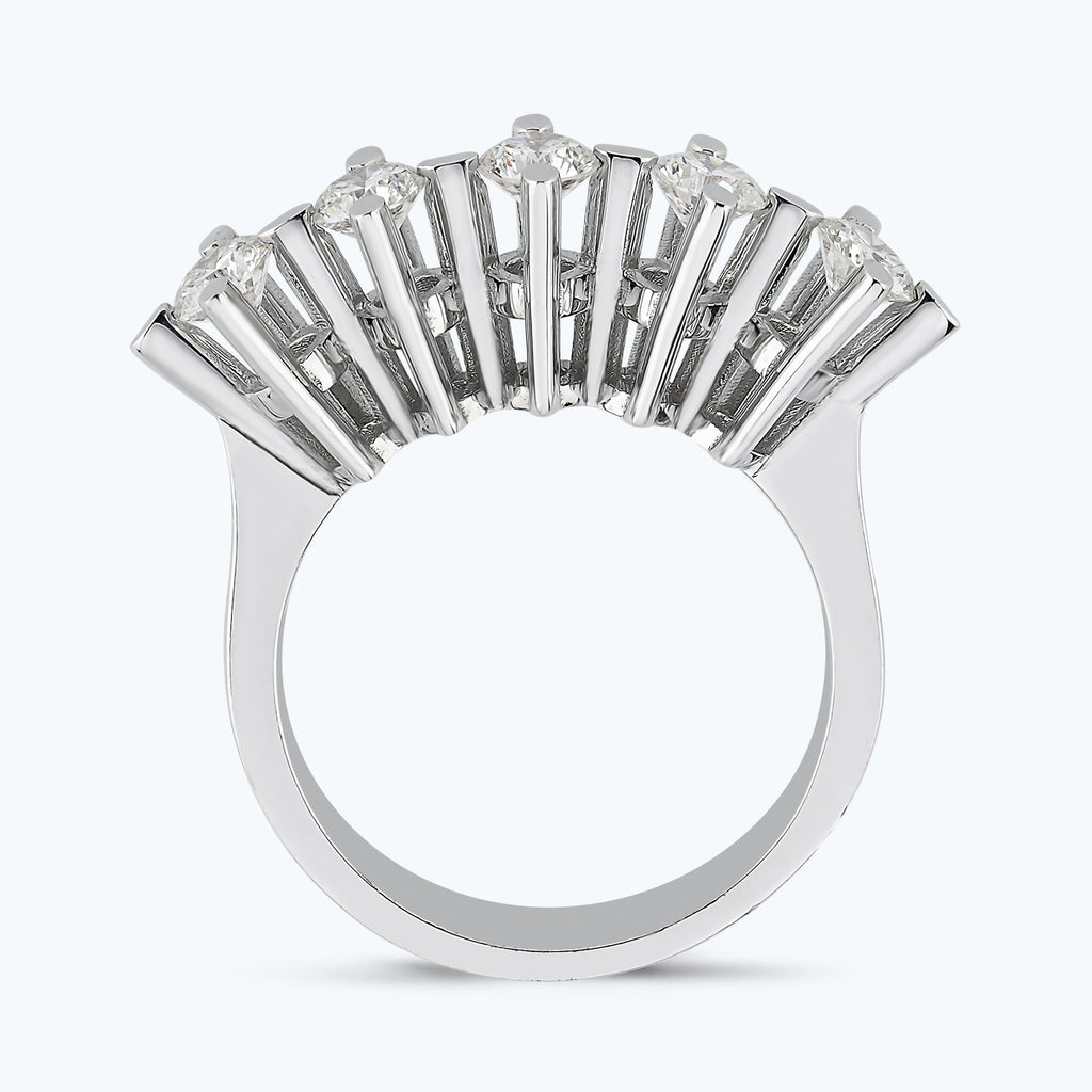 Bague Diamant Cinq Pierres