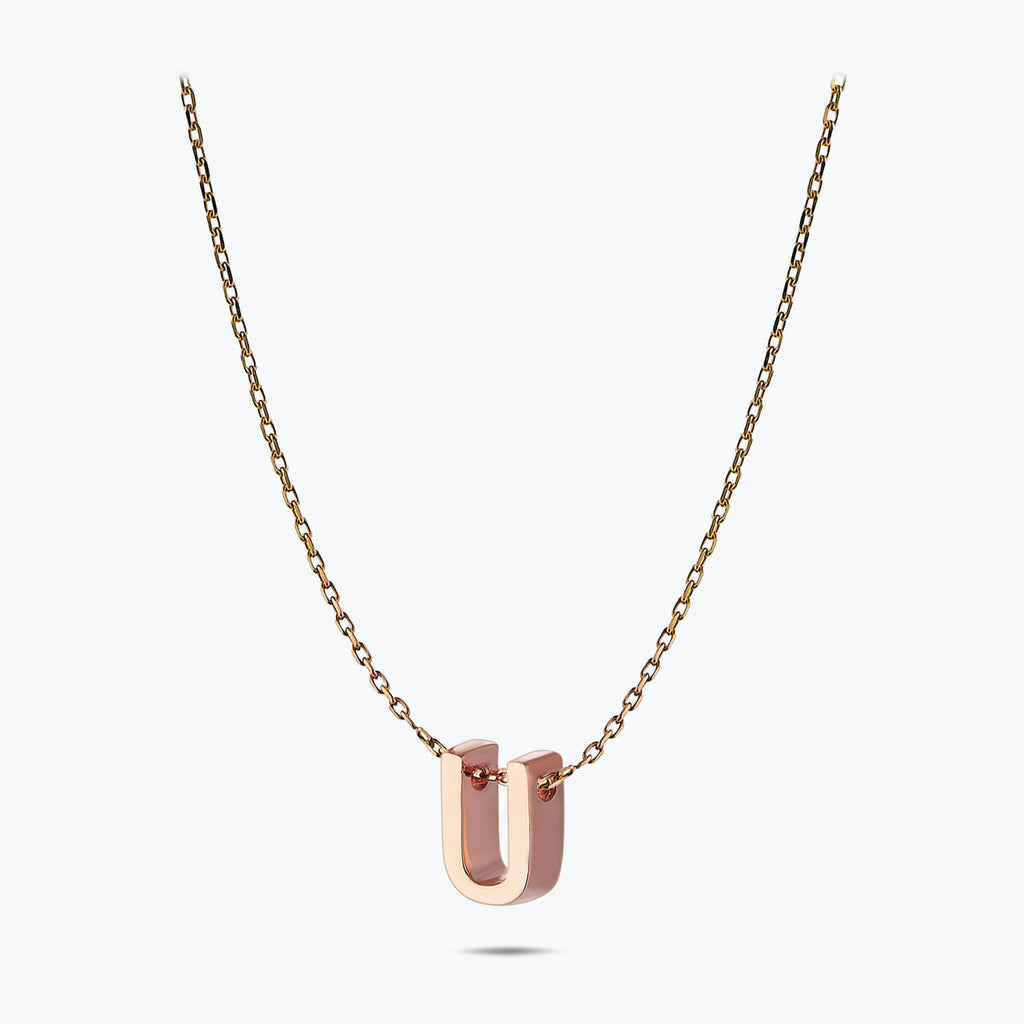 Buchstabe U Goldkette