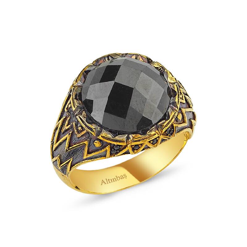22Kt Herren Goldring