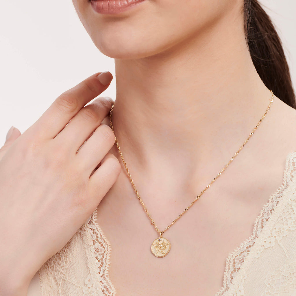 Altınbaş Horoskop Krebs Goldkette