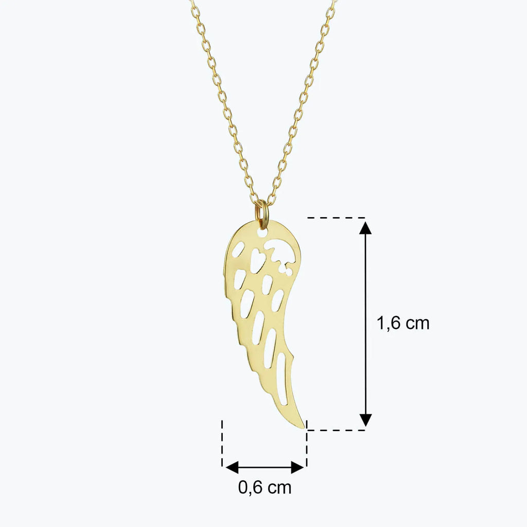 Wing Gold Necklace
