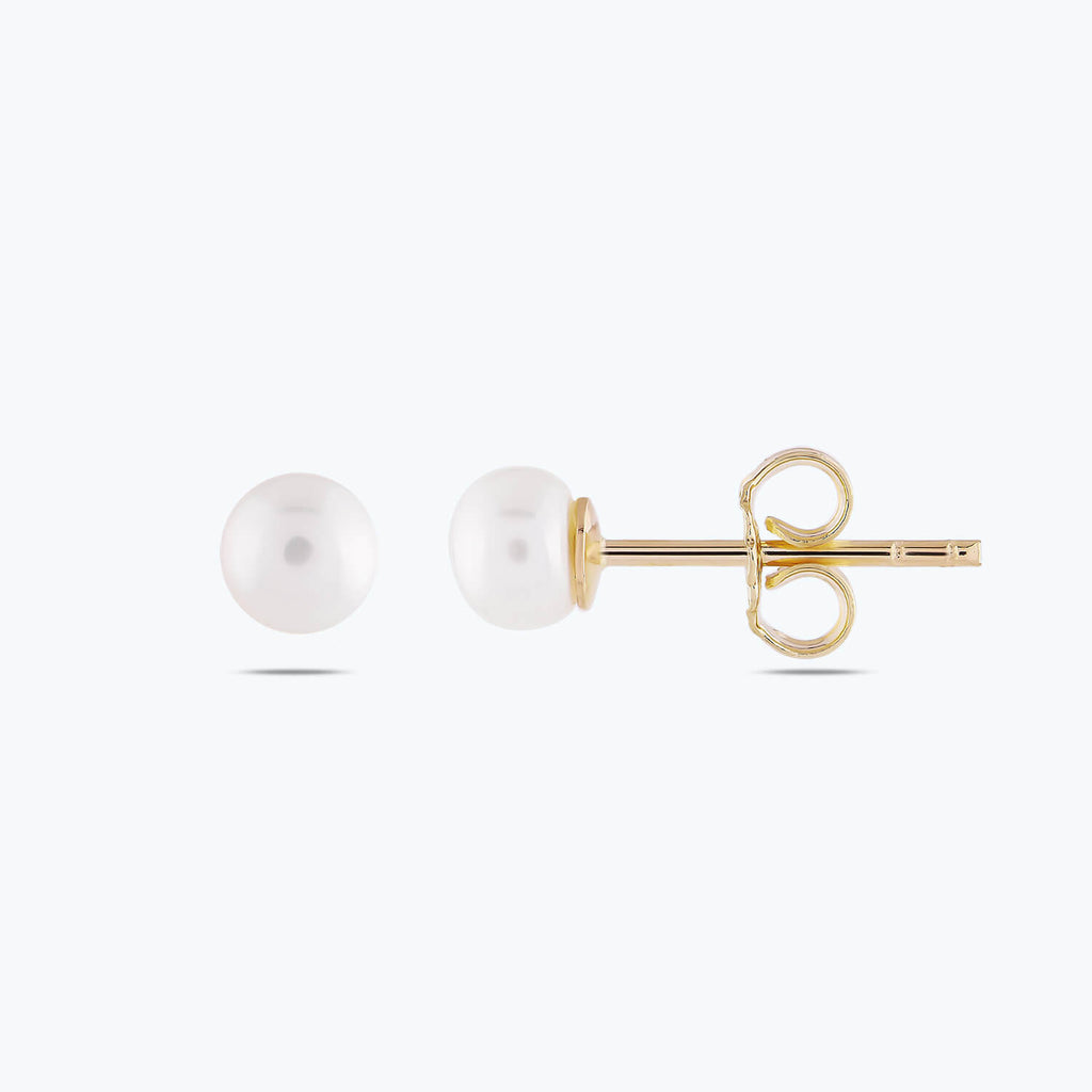 Pearl Gold Earrings