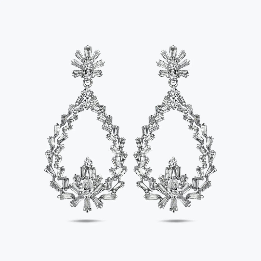 Baguette Diamond Earrings