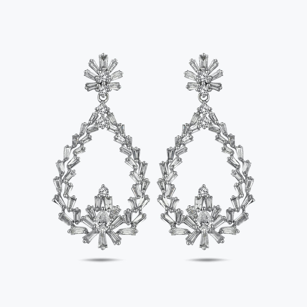 Baguette Diamond Earrings