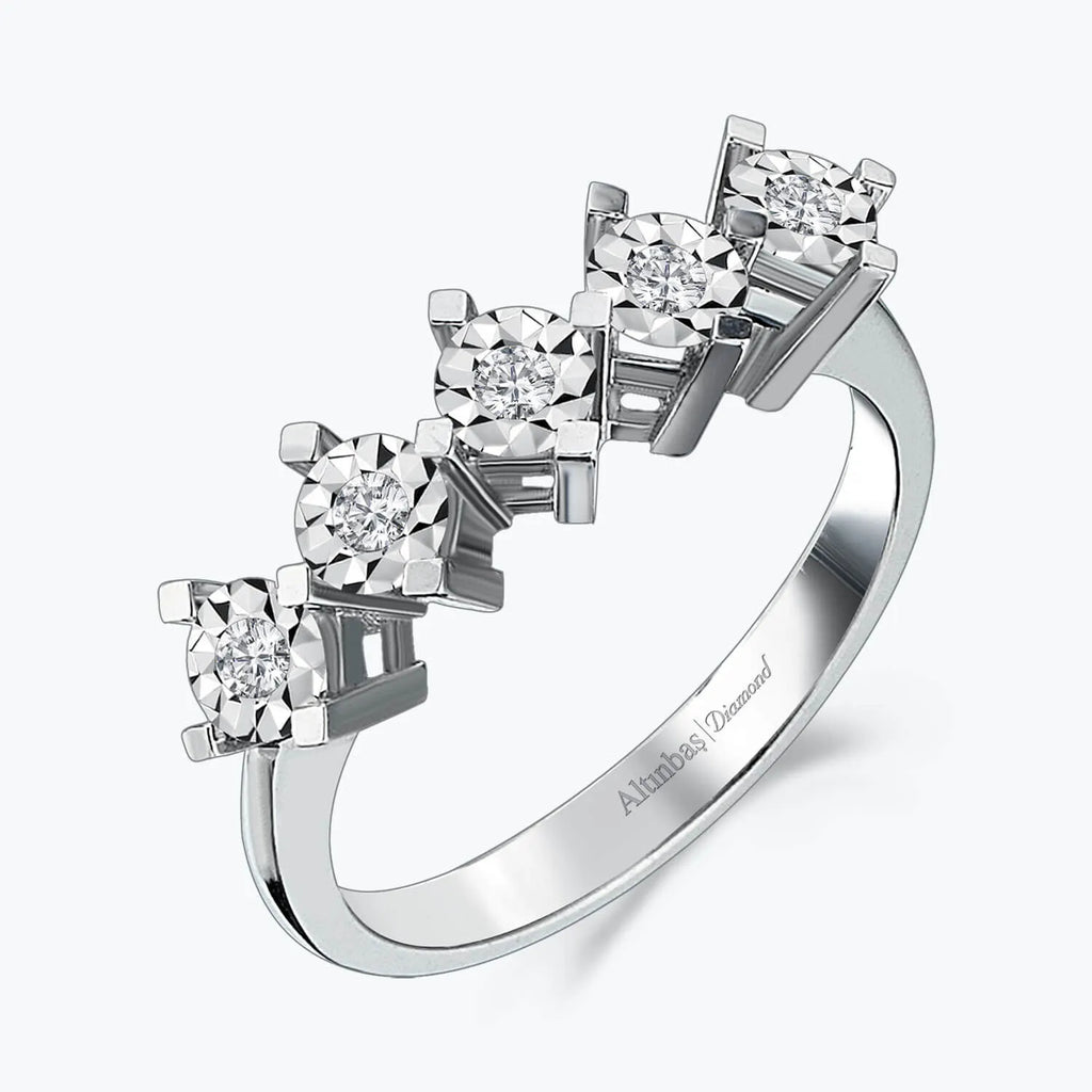 Five Stone Diamond Ring