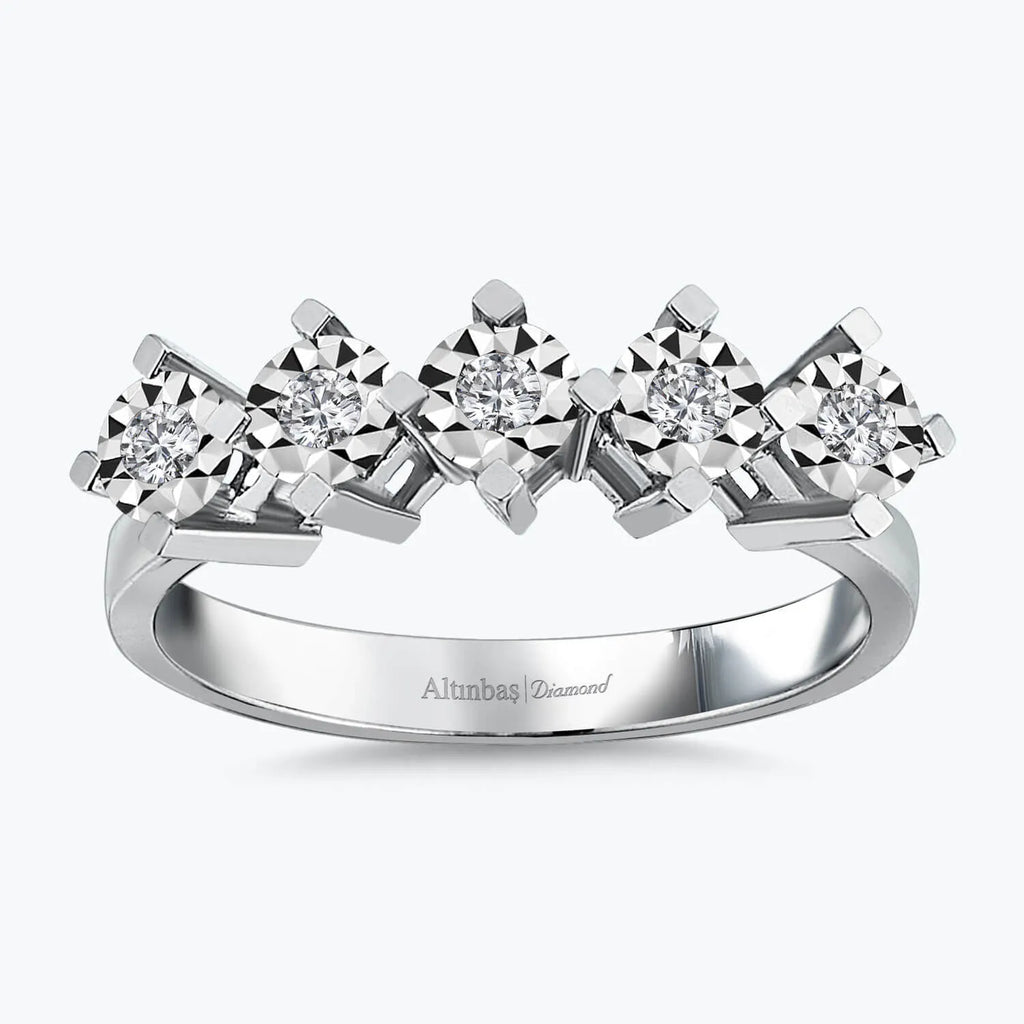 Five Stone Diamond Ring