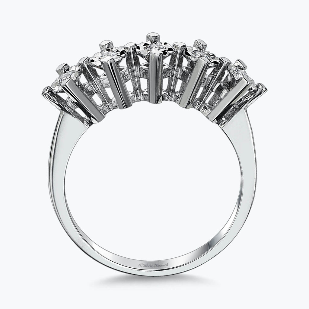 Five Stone Diamond Ring