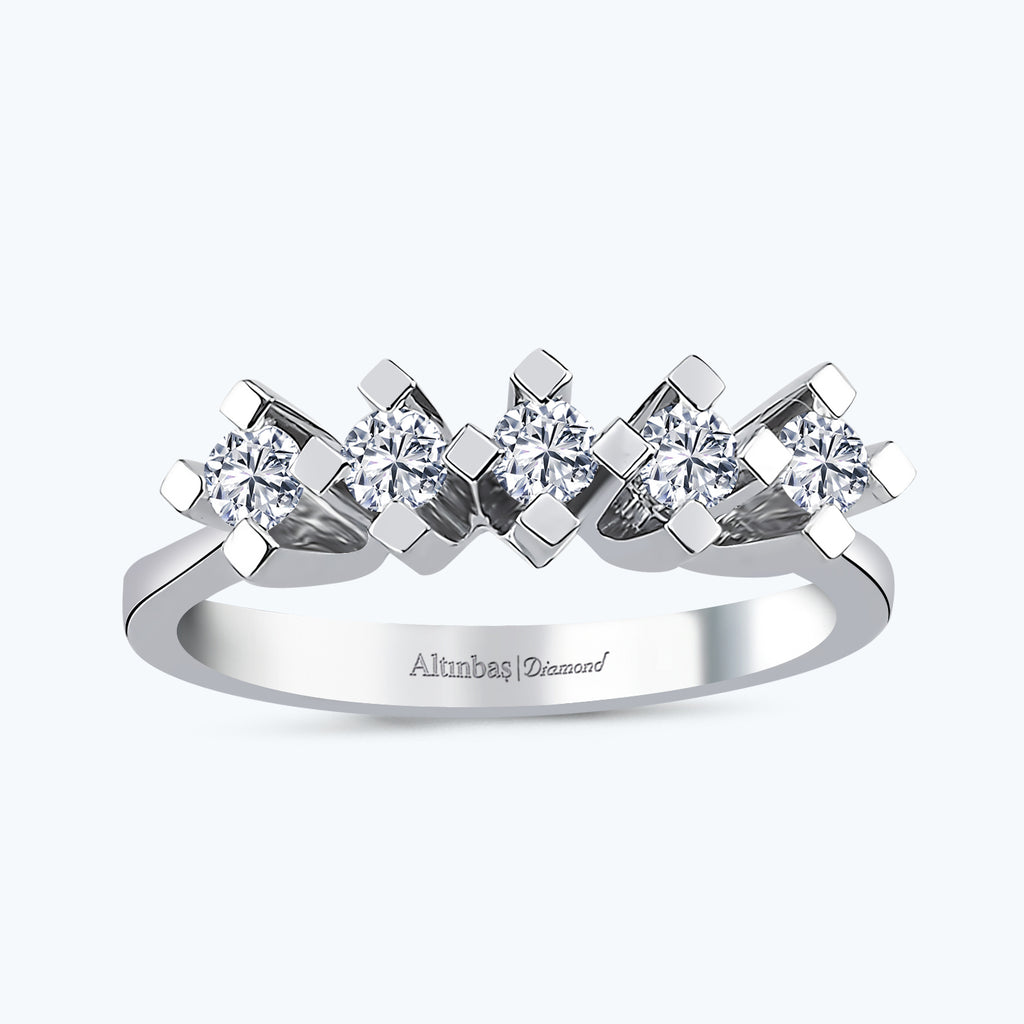 Five Stone Diamond Ring