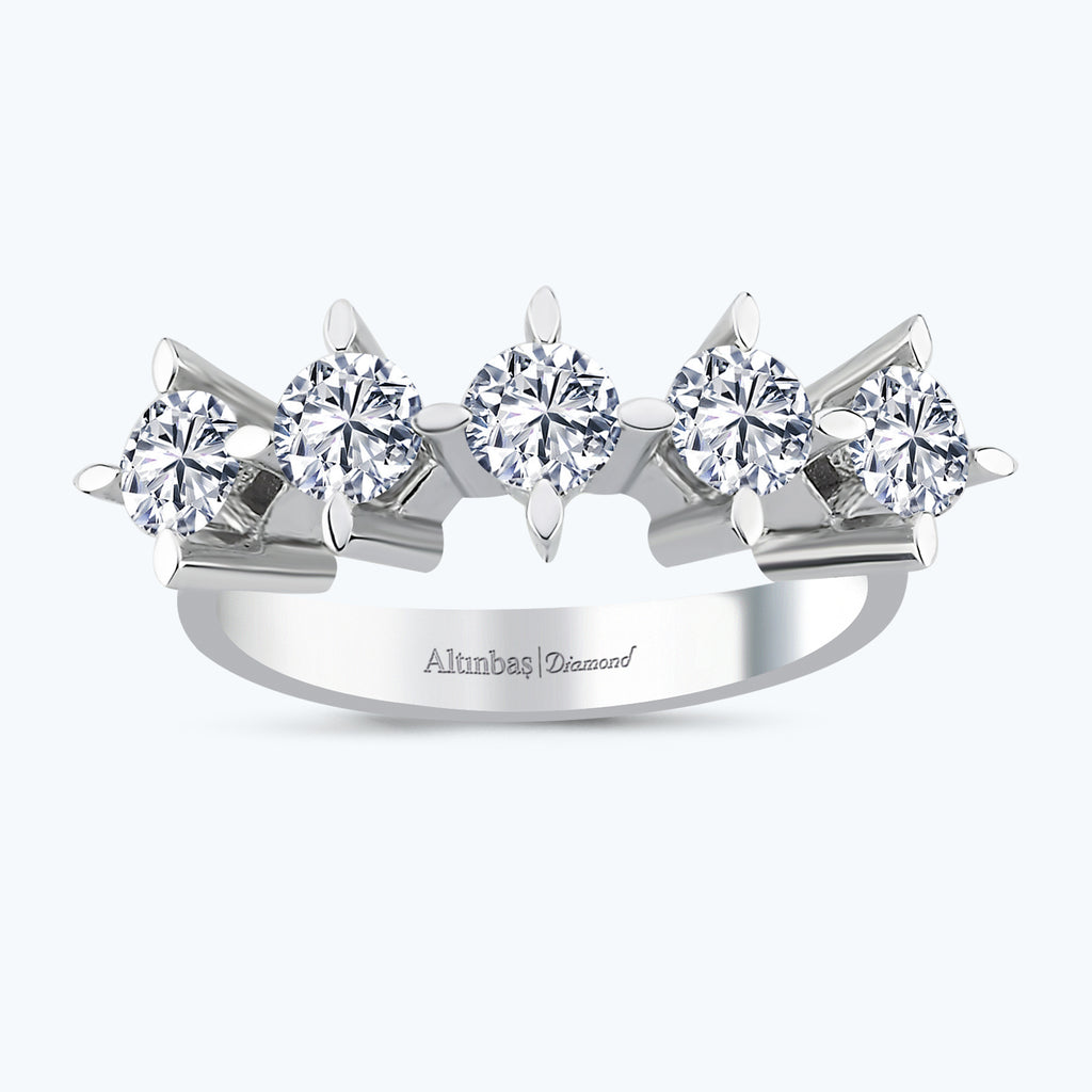 Bague Diamant Cinq Pierres