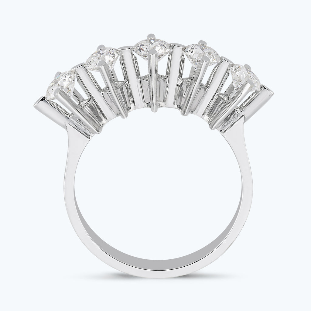 Bague Diamant Cinq Pierres